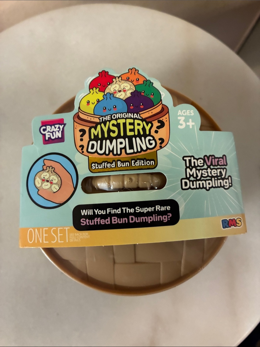 Mystery Dumpling Stuffed Bun Edition - Beige